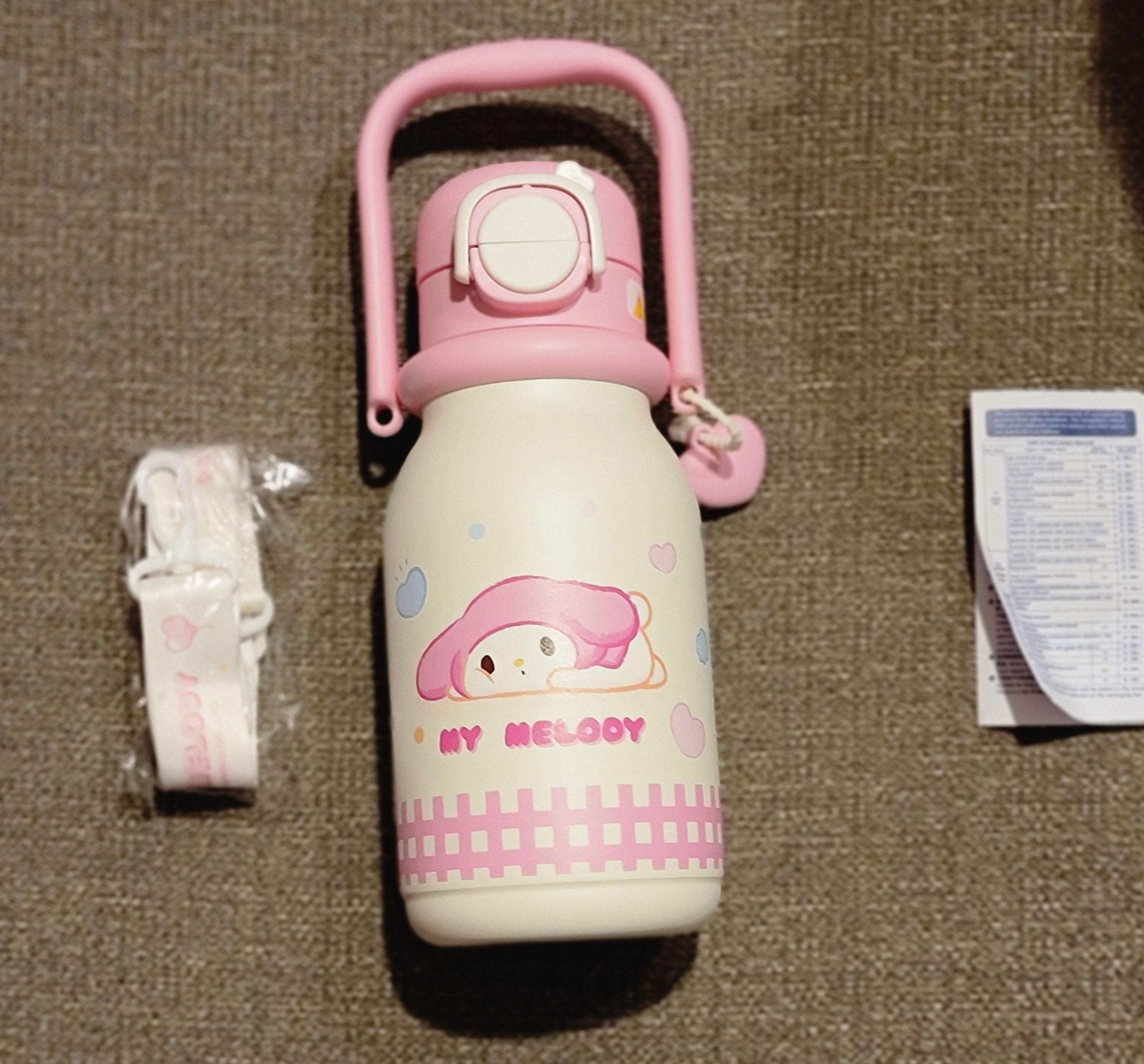 640 ml Sanrio Character (My Melody)Water Bottle